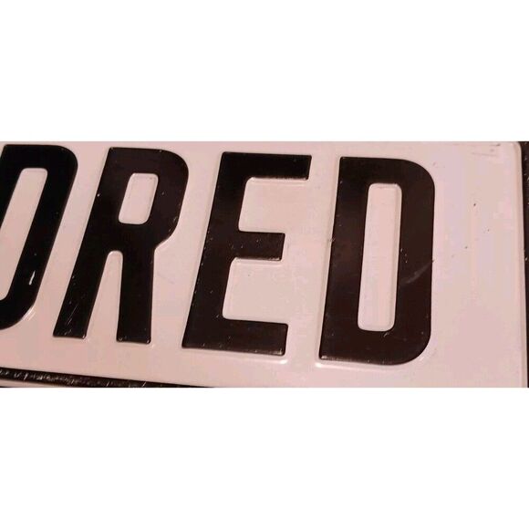 Man Cave "FRG-ELDRED" Street Sign 19"x4.5" Funny Wall Decor - Picture 5 of 12